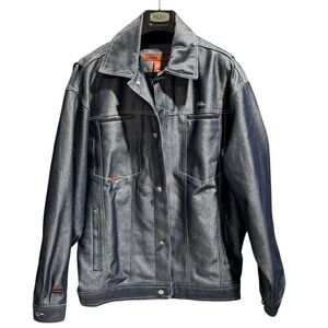 FUBU Signature Denim Jacket Men's Size L